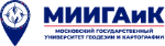 Logo Московский государственный университет геодезии и картографии (МИИГАиК)