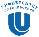 Logo Нижегородский государственный университет имени Н. И. Лобачевского (ННГУ)